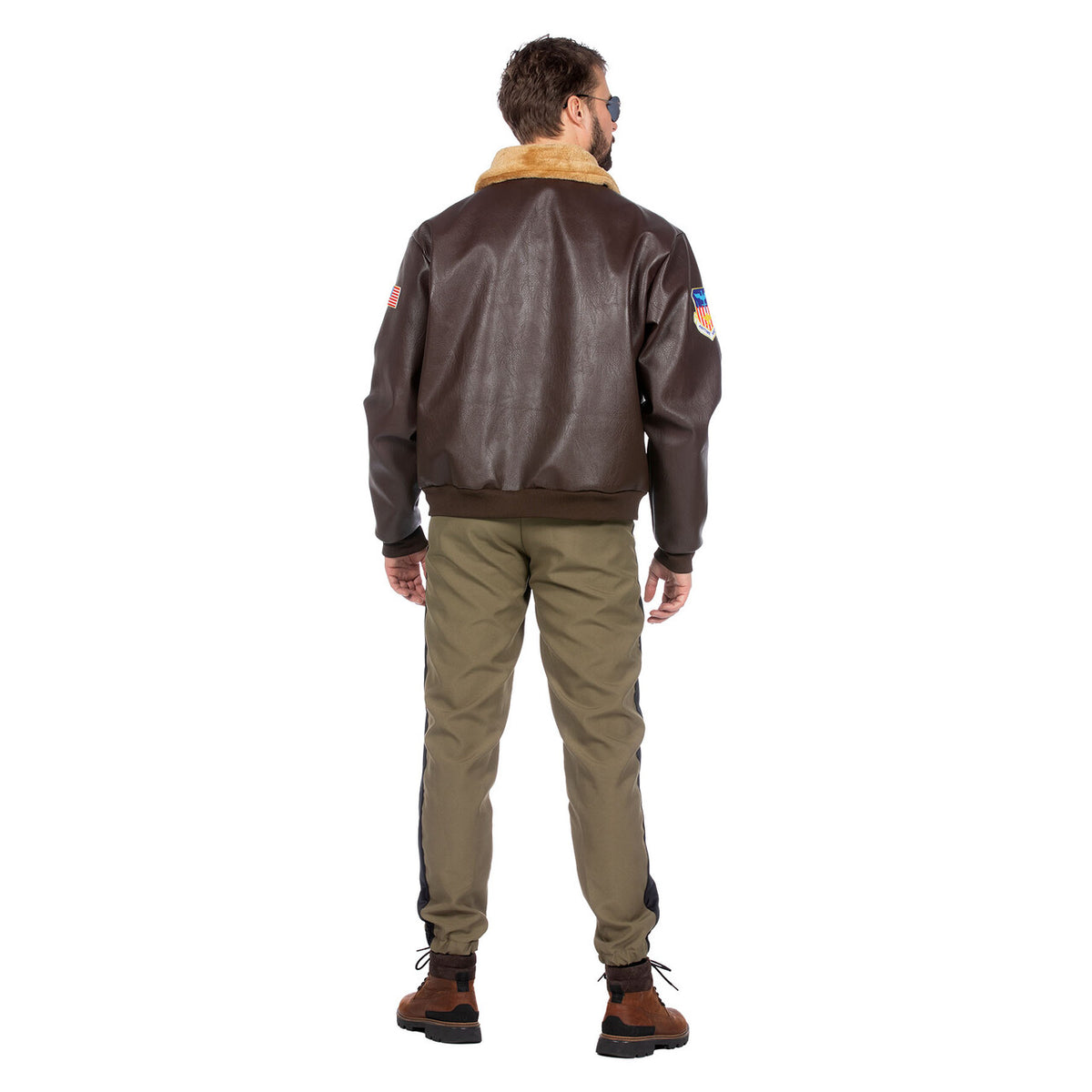 Op deze afbeelding zie je een Kostuums, van het merk Wilbers. Bomberjack Piloot Falcon Flight Man