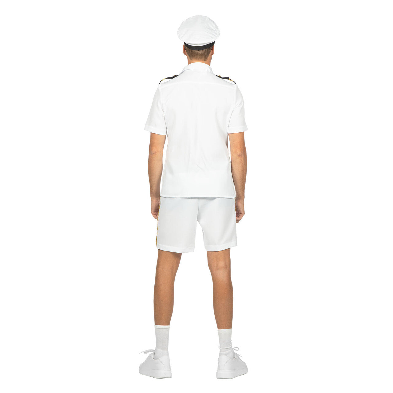 Op deze afbeelding zie je een Kostuums, van het merk Wilbers. Stoere Marinier Man Kostuum