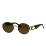 Feel The Vibe Festival Brille Braun