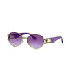 Sieh Den Vibe Festival Brille Lila