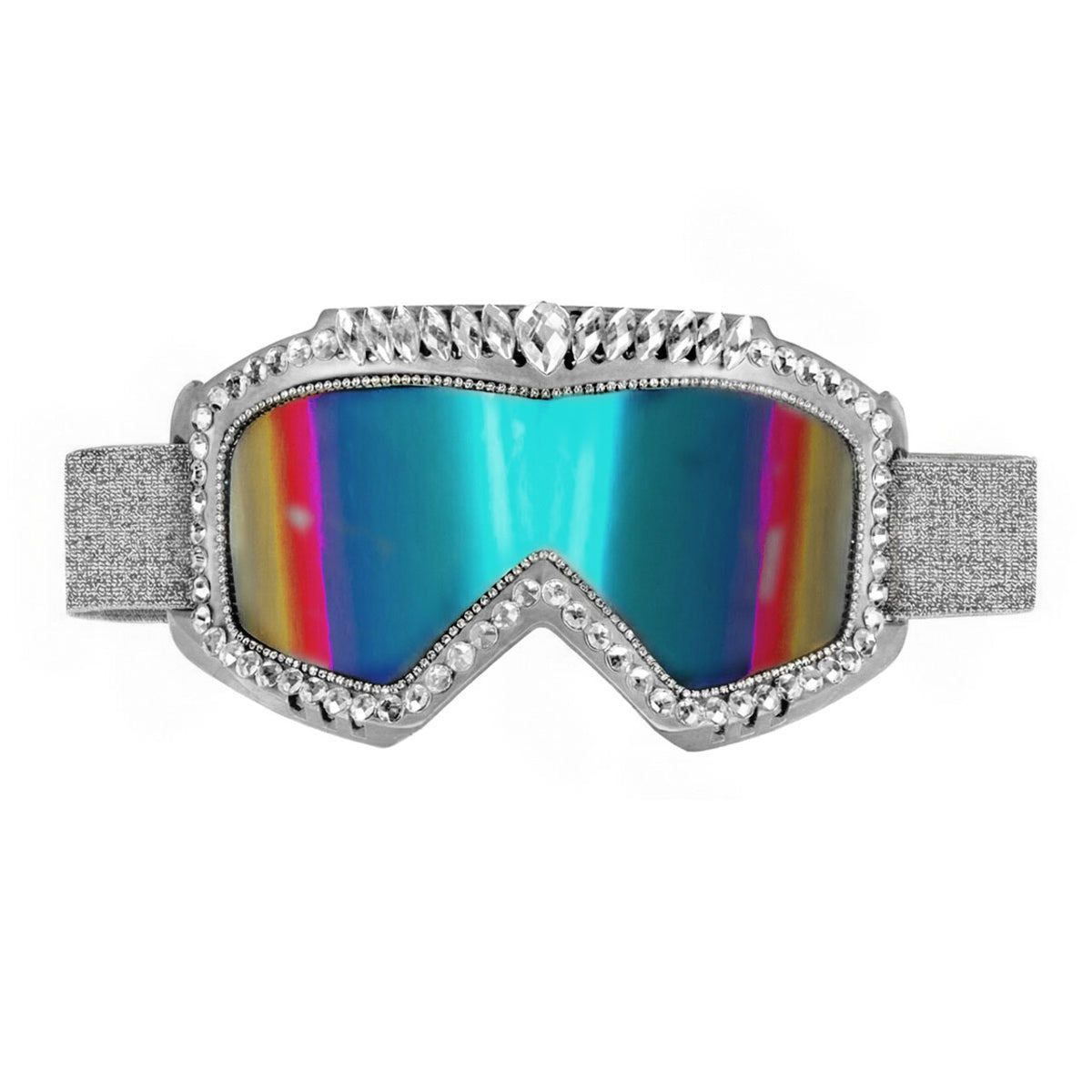 Op deze afbeelding zie je een Accessoires, van het merk Wilbers. Diamonds Op De Piste Skibril