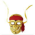Schädelmaske Piratengold