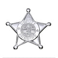 Silberne Sheriffstern