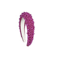Haarband Perlen Rosa