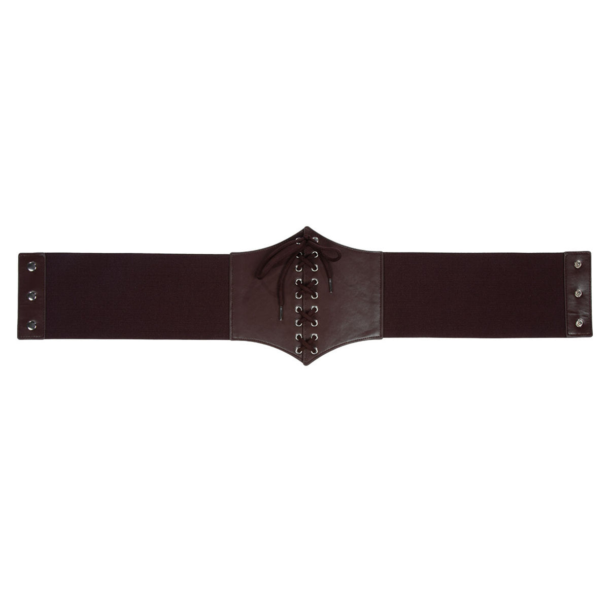 Op deze afbeelding zie je een Accessoires, van het merk Wilbers. Korset Riem Met Stretch Bruin