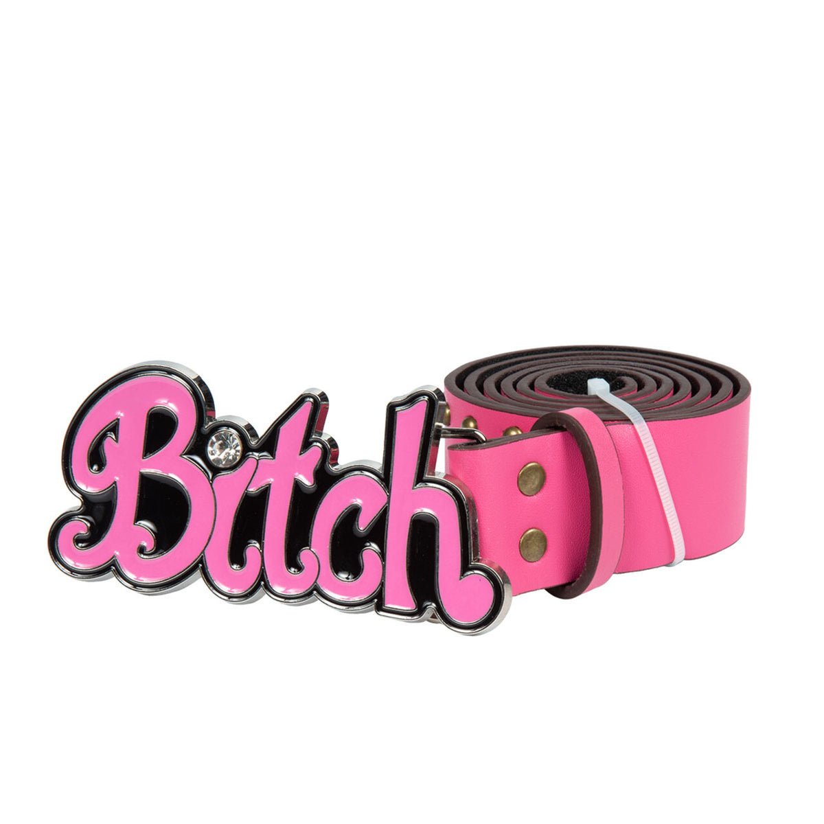 Op deze afbeelding zie je een Accessoires, van het merk Wilbers. Pink Bitch Riem