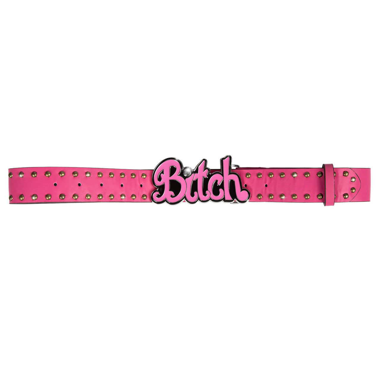 Op deze afbeelding zie je een Accessoires, van het merk Wilbers. Pink Bitch Riem
