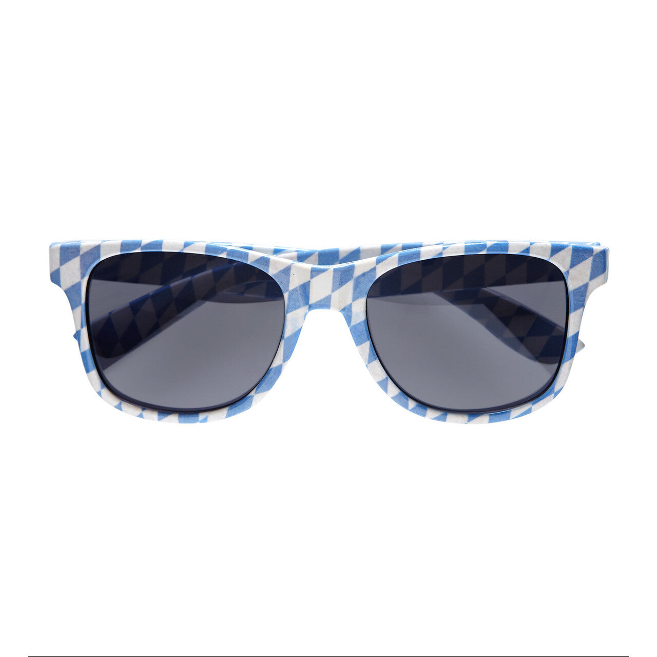 Op deze afbeelding zie je een Accessoires, van het merk Widmann. Bril Beieren Blauw Wit