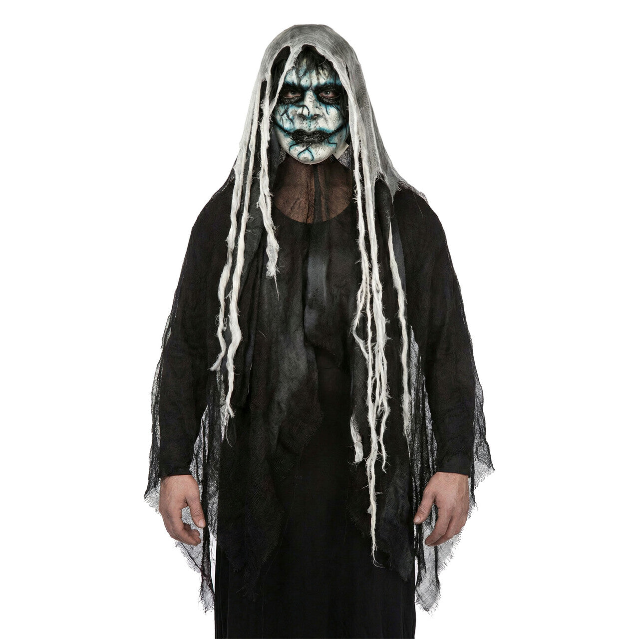 Op deze afbeelding zie je een Accessoires, van het merk Wilbers. Masker Vergiftige Zombie