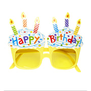 Op deze afbeelding zie je een Accessoires, van het merk Widmann. Bril Happy Birthday Taart Met Kaarsjes