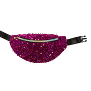 Op deze afbeelding zie je een Accessoires, van het merk Wilbers. Pailletten Heuptas Roze