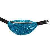 Op deze afbeelding zie je een Accessoires, van het merk Wilbers. Pailletten Heuptas Blauw