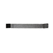 Op deze afbeelding zie je een Accessoires, van het merk Widmann. Armband Met Imitatie Diamant Steentjes Zwart