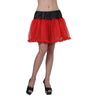 Petticoat Schwarz / Rot