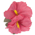 Haarspange Mit Hibiskusblüten Rosa