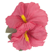 Op deze afbeelding zie je een Accessoires, van het merk Widmann. Haarclip Met Hibiscus Bloemen Roze