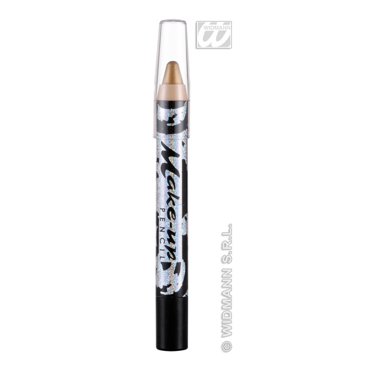 Op deze afbeelding zie je een Accessoires, van het merk Widmann. Make-Up Potlood Goud