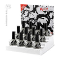 Nagellack Glitzer Silber