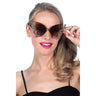 Glamour Schmetterlingsbrille Mit Strass