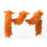 Langer Federboa Orange 180 Zentimeter