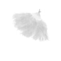 Elegante Verenwaaier Wit