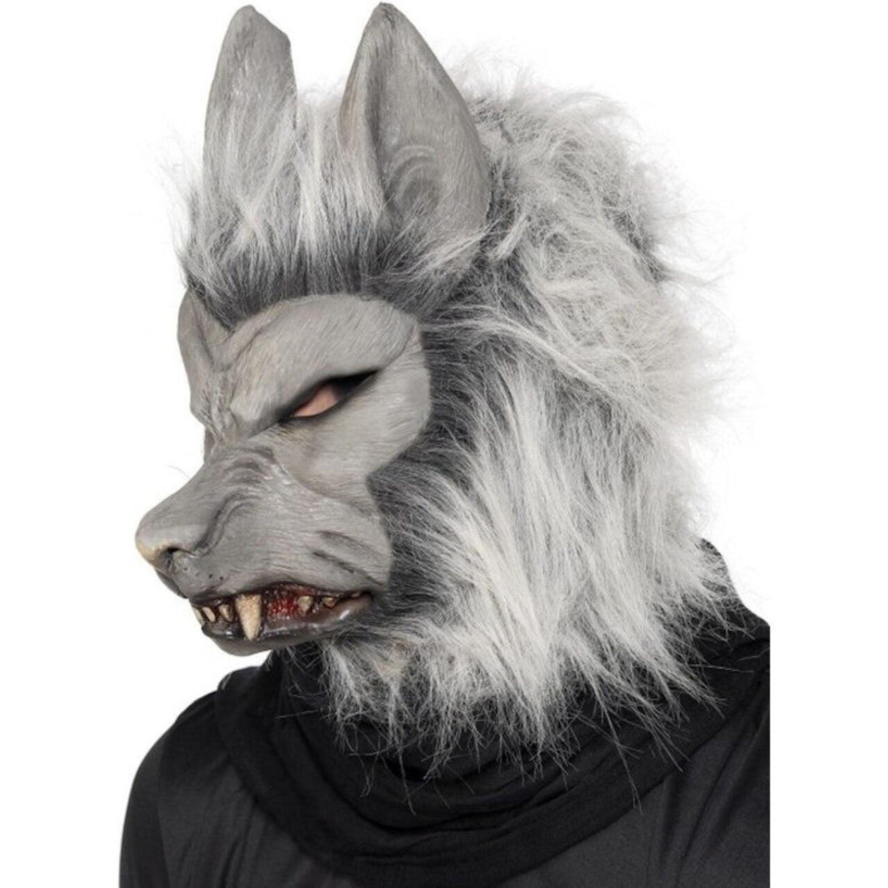 Op deze afbeelding zie je een Accessoires, van het merk Smiffy's. Weerwolf Masker Met Haar