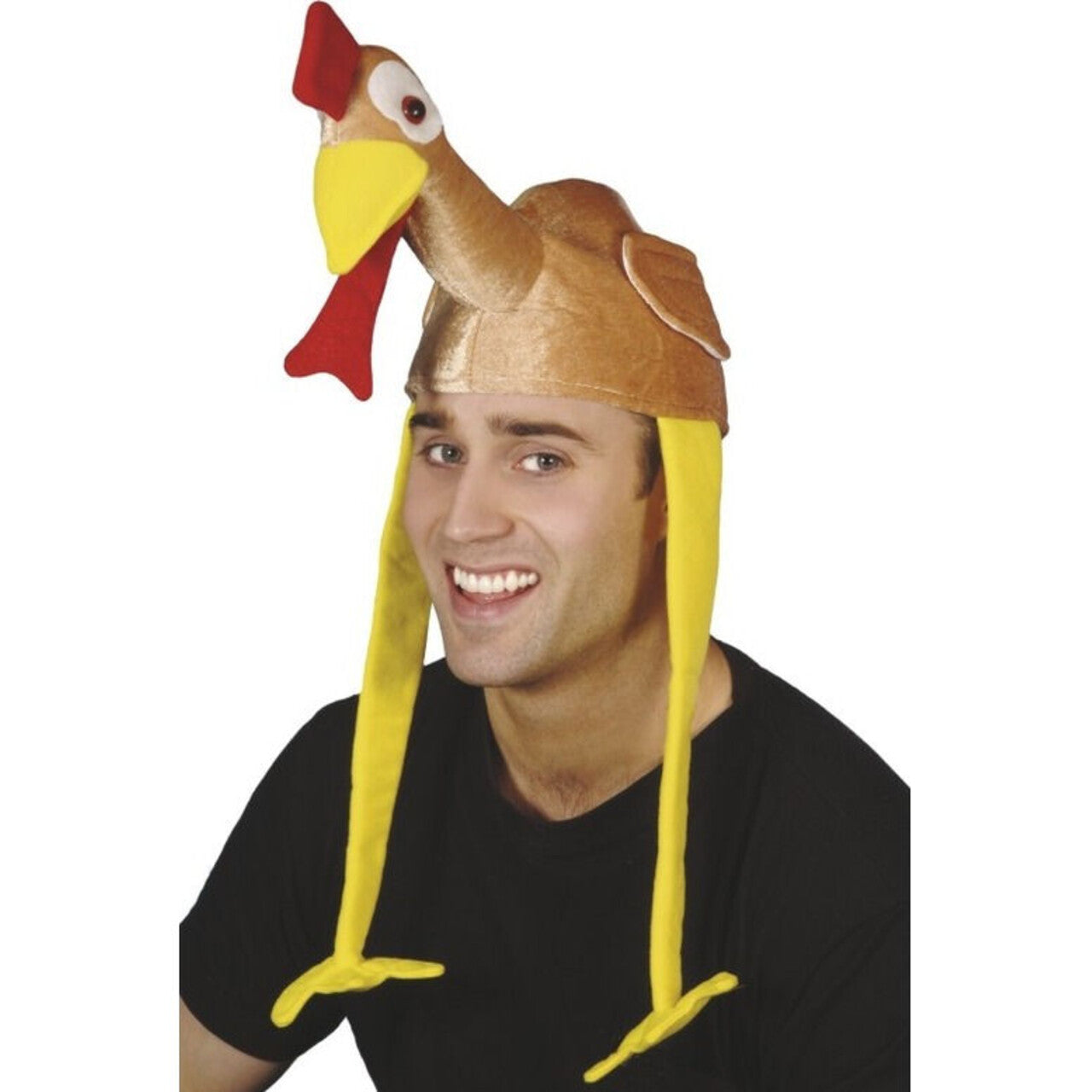 Op deze afbeelding zie je een Accessoires, van het merk Smiffy's. Kalkoen Maffe Hoed