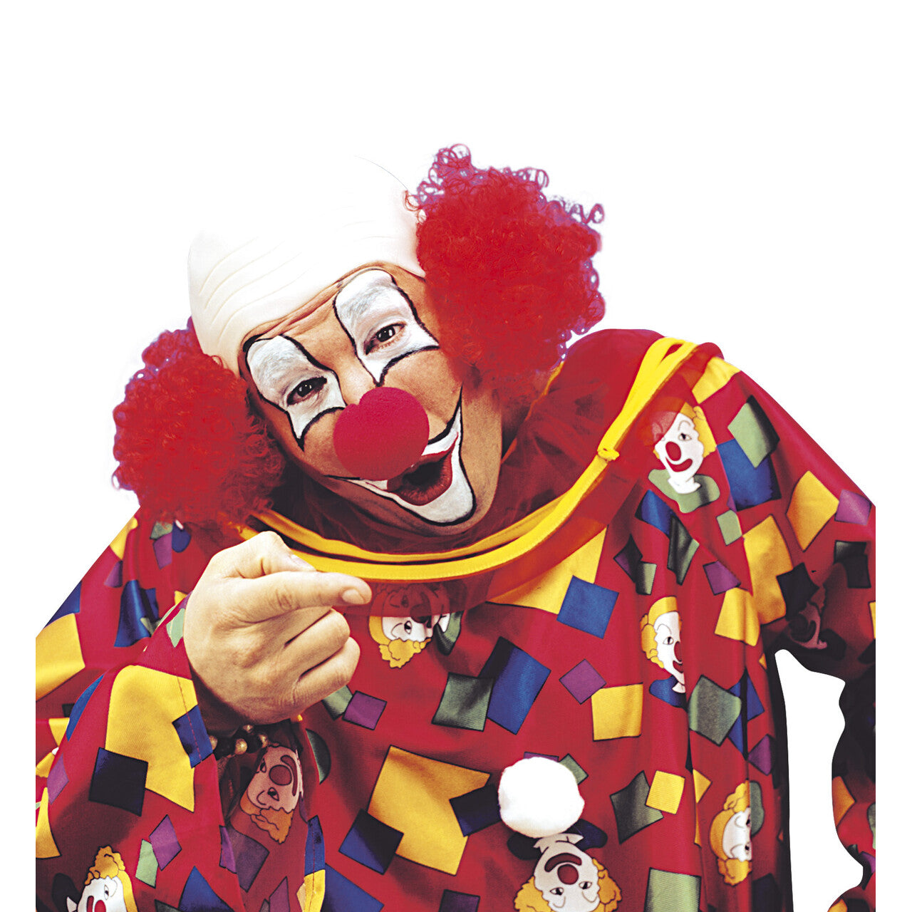 Op deze afbeelding zie je een Accessoires, van het merk Widmann. Hoofdstuk Clown Met Rood Haar