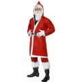 Erschwingliches Santa Claus Man -Kostüm Herrenkostüm