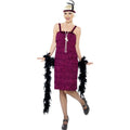 Jazzy Brüllende Flapper Vrouw -Kostüm Damenkostüm