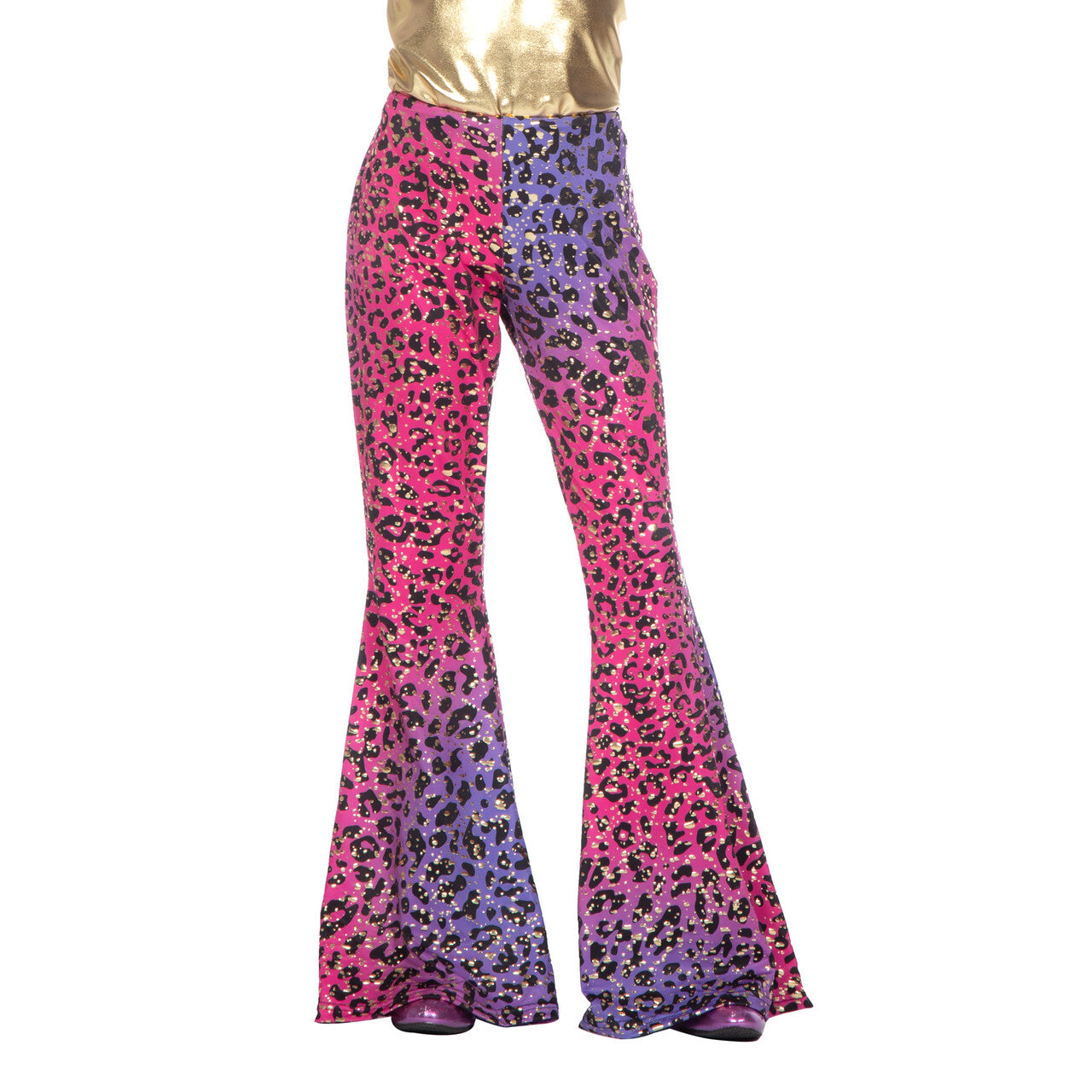 Op deze afbeelding zie je een Kostuums, van het merk Wilbers. Panter Sparkle Hippiebroek Meisje