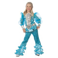 Schwedische Mamma Mia Abba Kinderoutfit Kostüm für Mädchen