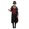 Steampunk Vampir-Mantel Des 19. Jahrhunderts Damenkostüm