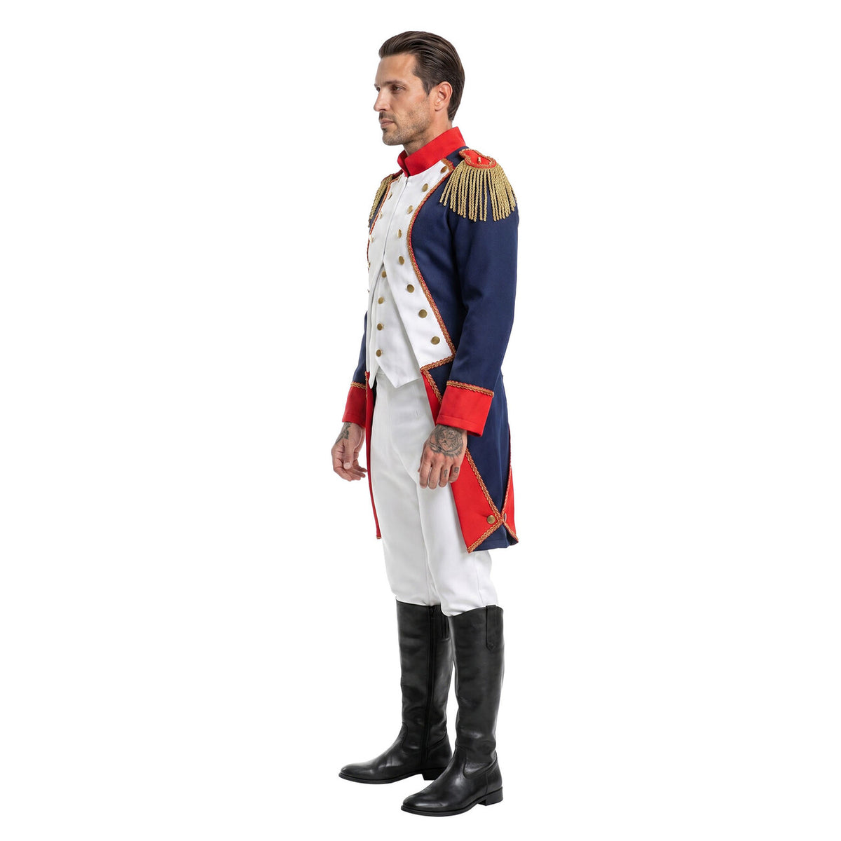 Op deze afbeelding zie je een Kostuums, van het merk Wilbers. Napoleon De Kleine Generaal Man Kostuum