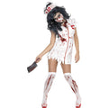 Zombie-Krankenschwester Damenkostüm