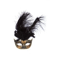 Venetiaans Masker Grote Veren / Muzieknoot
