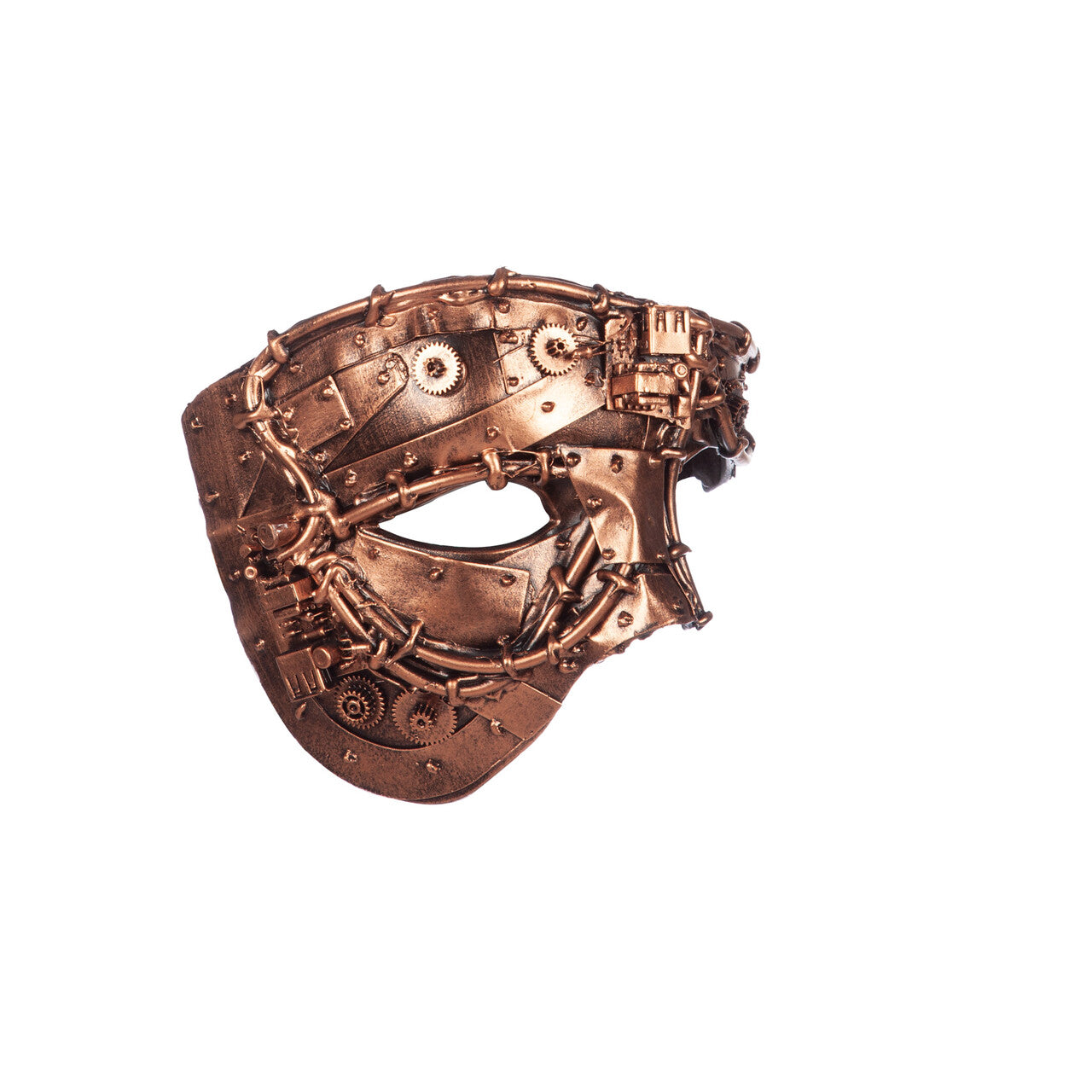 Op deze afbeelding zie je een Accessoires, van het merk Wilbers. Mechanisch Steampunk Halfmasker