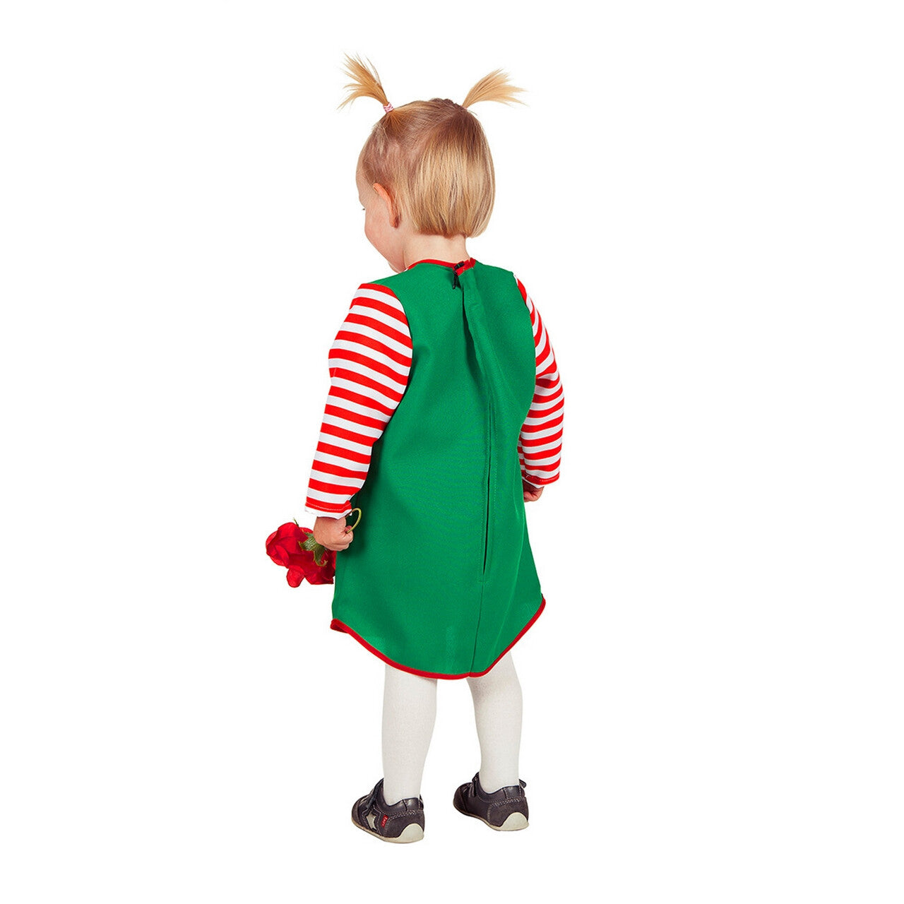 Op deze afbeelding zie je een Kostuums, van het merk Wilbers. Wally Groen Jurkje (Baby) Meisje