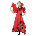 Rotes Flamenco Kleid Señorita Carmen Mädchen