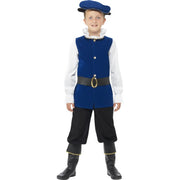 Op deze afbeelding zie je een Kostuums, van het merk Smiffy's. Victoriaanse Tudor Jongen Kostuum