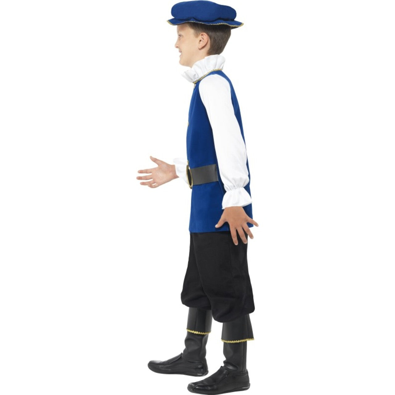 Op deze afbeelding zie je een Kostuums, van het merk Smiffy's. Victoriaanse Tudor Jongen Kostuum