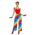 Clown Patchwork Hose Damen