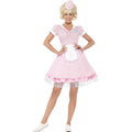 50er Jahre American Dinner Restaurant Kleid Damen