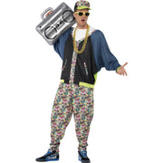 Op deze afbeelding zie je een Kostuums, van het merk Smiffy's. Jaren 80 Hip Hop Man Kostuum