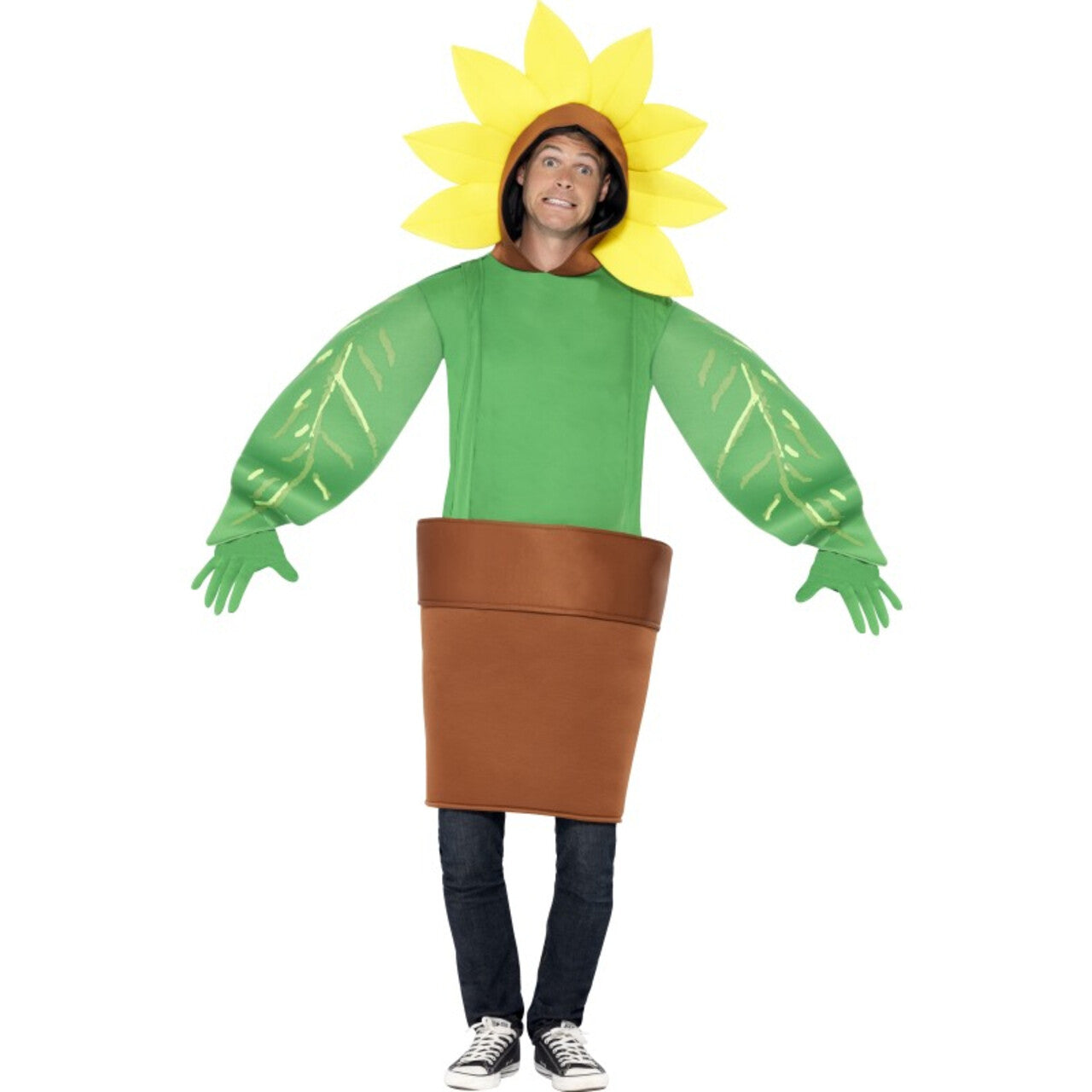 Op deze afbeelding zie je een Kostuums, van het merk Smiffy's. Zonnebloem Kostuum