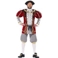 Englischer König Heinrich Vii. Luxus Herrenkostüm
