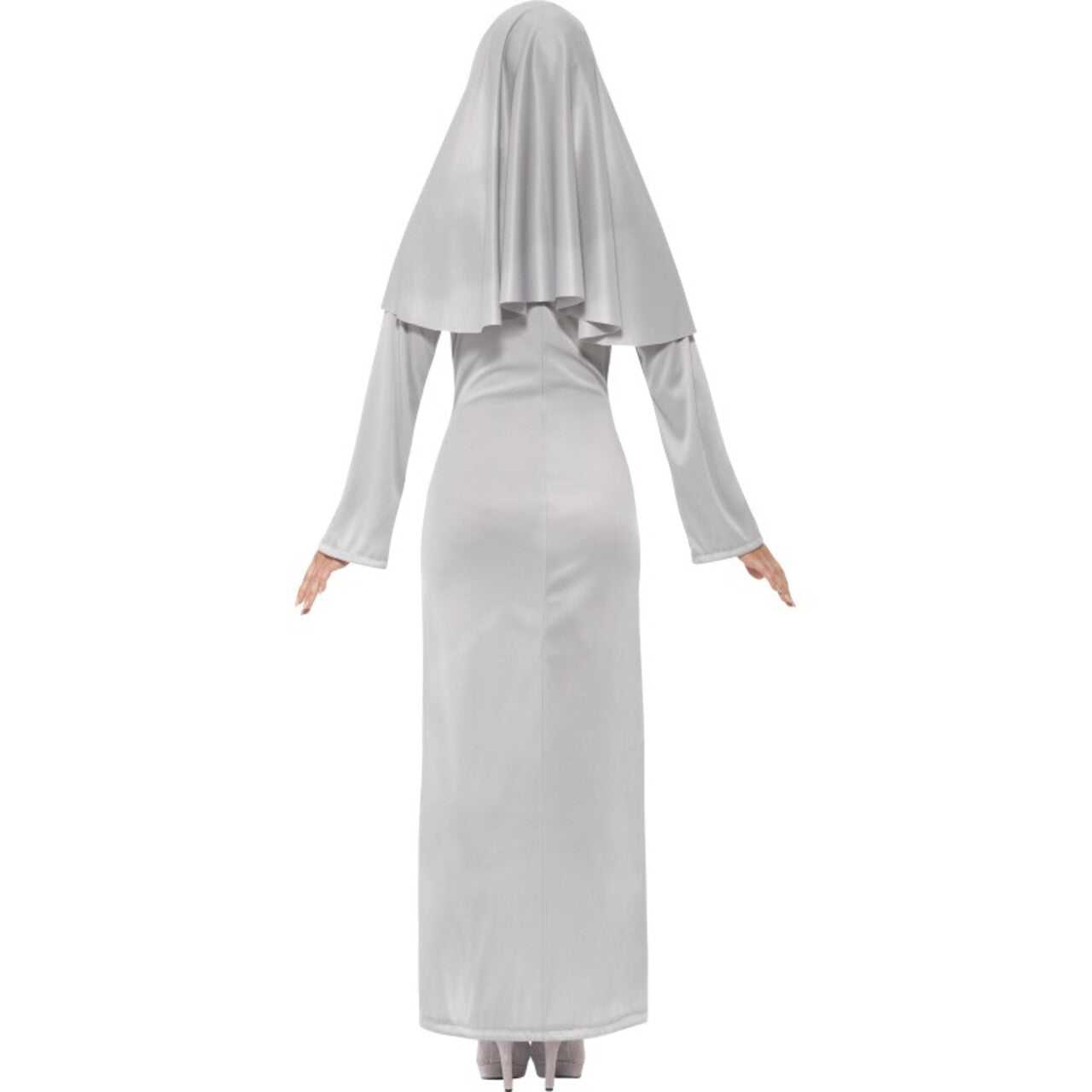 Op deze afbeelding zie je een Kostuums, van het merk Smiffy's. Gothische Non Vrouw Kostuum