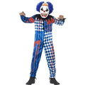 Gruseliger Zombie-Clown Kostüm für Jungen