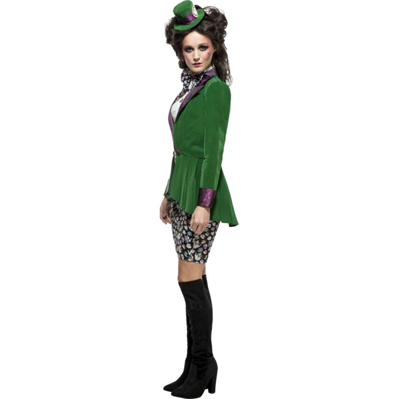 Op deze afbeelding zie je een Kostuums, van het merk Smiffy's. Keurige Excentrieke Mad Hatter Jurk Vrouw