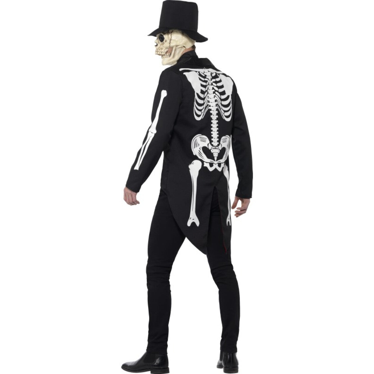 Op deze afbeelding zie je een Kostuums, van het merk Smiffy's. Doodgraver Skeletpak Man Kostuum